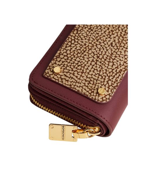 Portemonnaie small zip around BORBONESE | 91020032433RI 076